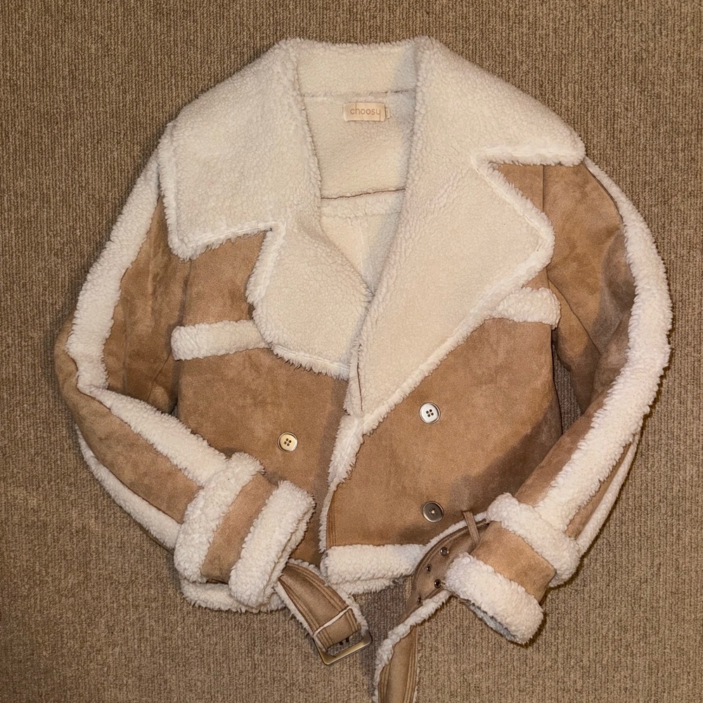 Choosy Sherpa jacket - small